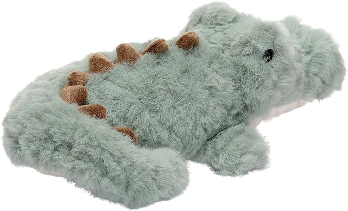 Lambs & Ivy Jungle Story Plush Green Alligator Stuffed Animal Toy - Snappy