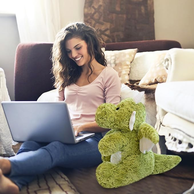 Little Flying Dragon - Cute Stuffed Animal Plush Toy - Adorable Soft Dragons Toy Plushies and Gifts - Perfect Present for Kids (Green,7.87in/20cm)