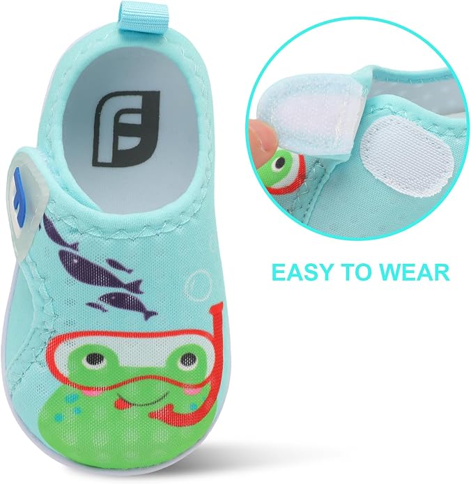 JOINFREE Baby Toddler Water Shoes Boys Girls Sandals Barefoot Kids Breathable Sneakers Shoes for Walking Running