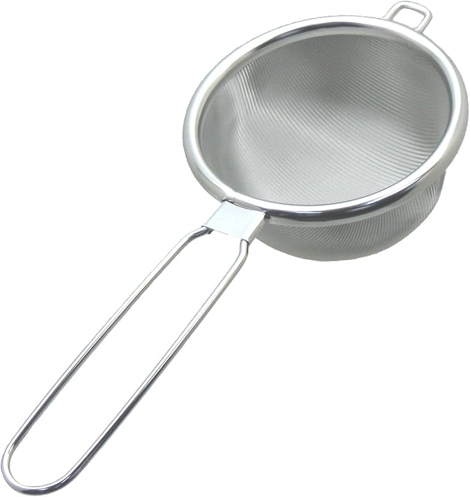 Nagao Tsubamesanjo High Tech Strainer, Medium Size, 18-8 Stainless Steel, Tatami Weave, Made in Japan