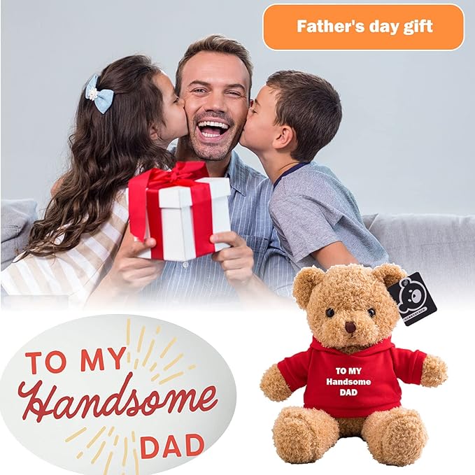 Personalized Teddy Bear with Text+Photo, Valentines Bear Stuffed Animal Plush Toys as Personalized Gifts for Women Men on Valentines' Day Birthday Anniversary Christmas Day（12 inch-Text+Photo