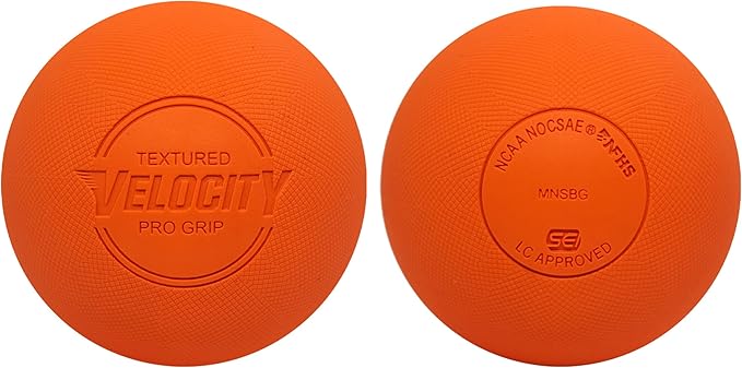 Velocity Pro Grip Lacrosse Balls - 6, 12, 18, 60 and 120 Packs - Certified for Youth, Club, High School, CLA, and College Game Play