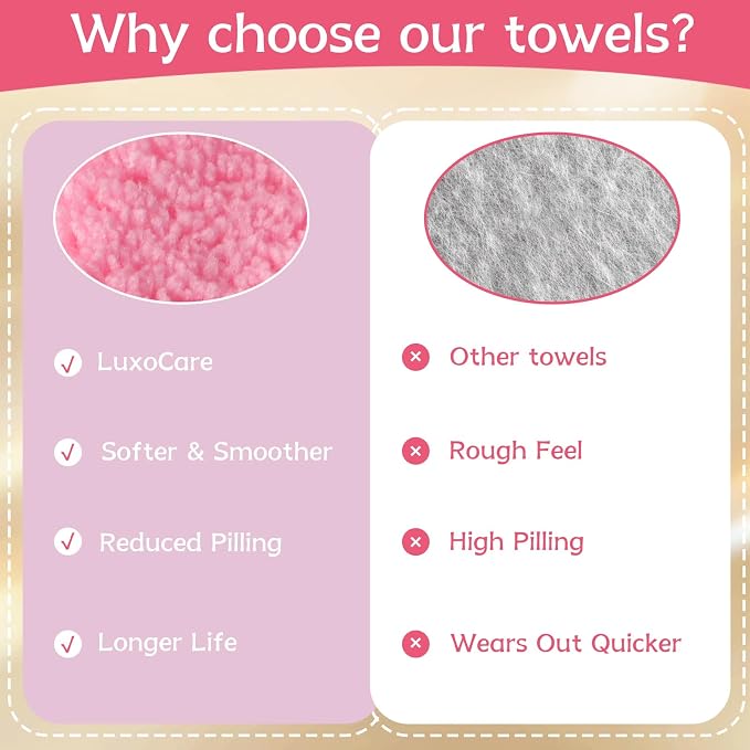 Intimate Washcloths 3 Pack– Towels Soft Microfiber, Intimate Wash Pads for Feminine Hygiene, Postpartum Care, Sensitive Ski, Wash Pad Reusable, Wipe After Using Portable Bidet（Pink）- S