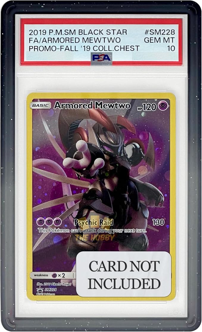 Bumper Guard for PSA Graded Cards ONLY | Limited Edition Gradient Slab Edge Protector | 1 Pack Shadow