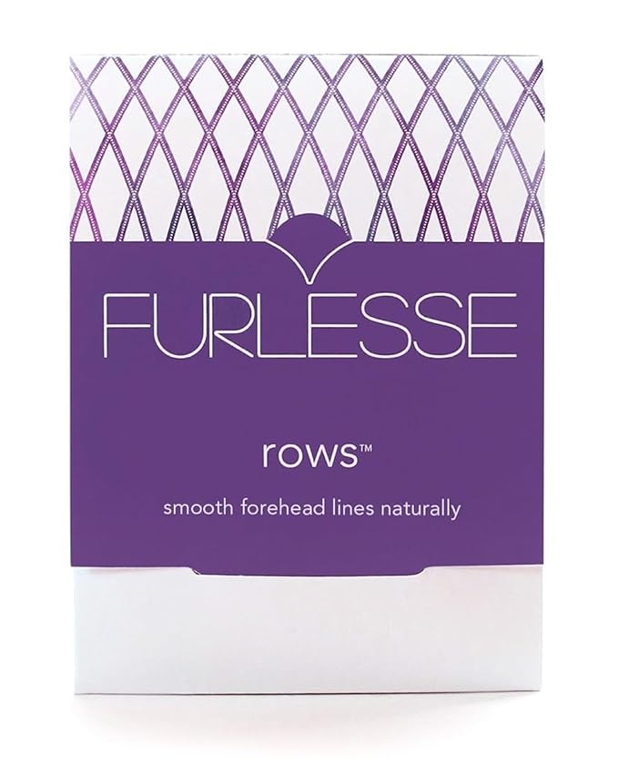 Furlesse Rows Wrinkle Patches, Overnight Forehead Wrinkle Tape for Fine Horizontal Lines, Non-Invasive Anti-Wrinkle Patches, Anti-Aging Skincare, 30-Count, 30-Day Use