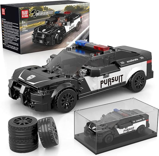 Mould King Speed Champion Hellcat Car Building Kits, MOC Racing Car Toys Model, Vehicle Blocks Set Suitable for Boys to Build, House Decoration Gifts for Kids and Adults 27098 (443Pcs)