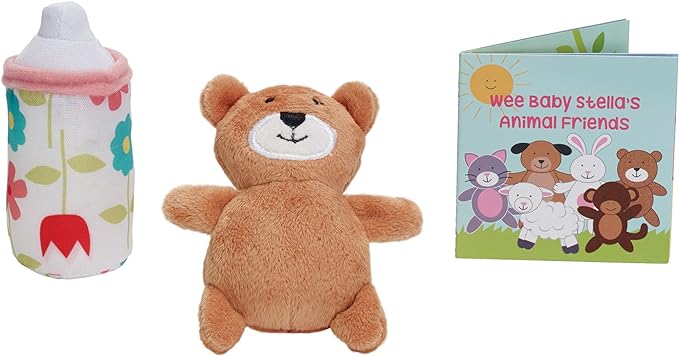 Manhattan Toy Wee Baby Stella Sleepy Time Scents Soft Doll Set, 12",Peach