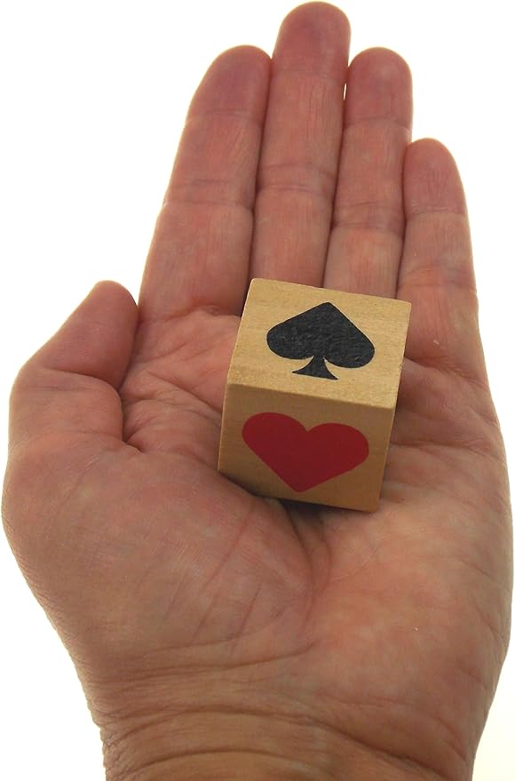 Hickoryville Euchre Playing Cards Set – 2 Decks with Suit Marker Dice – Classic Euchre Card Game Bundle