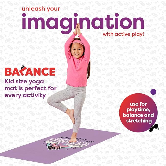 Antsy Pants Yoga Mat for Stretching and Yoga