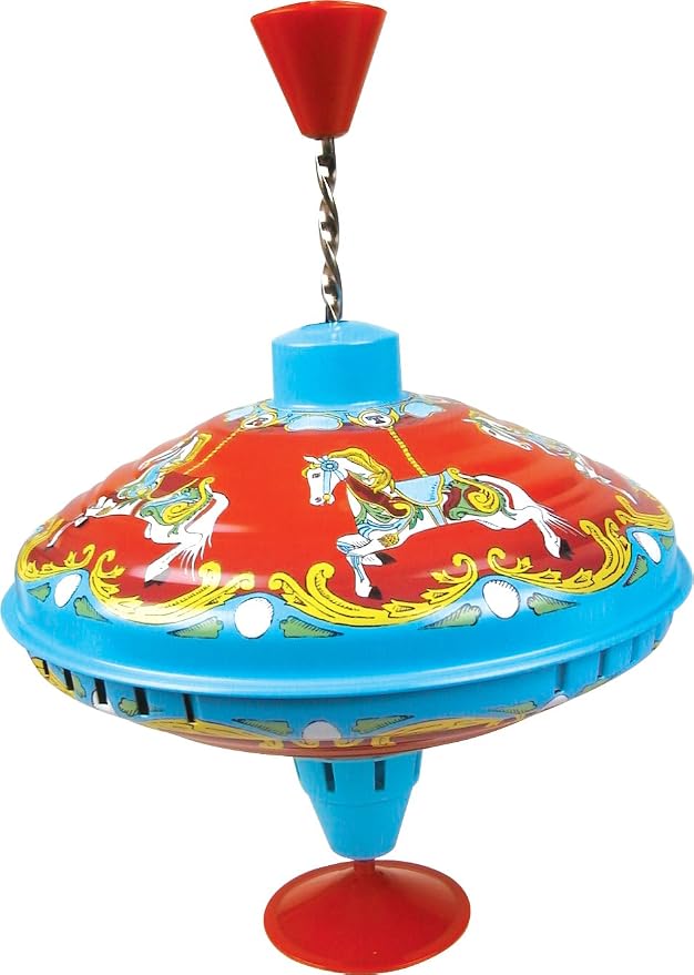 Tobar Carousel Humming Top Traditional Spinning Toy