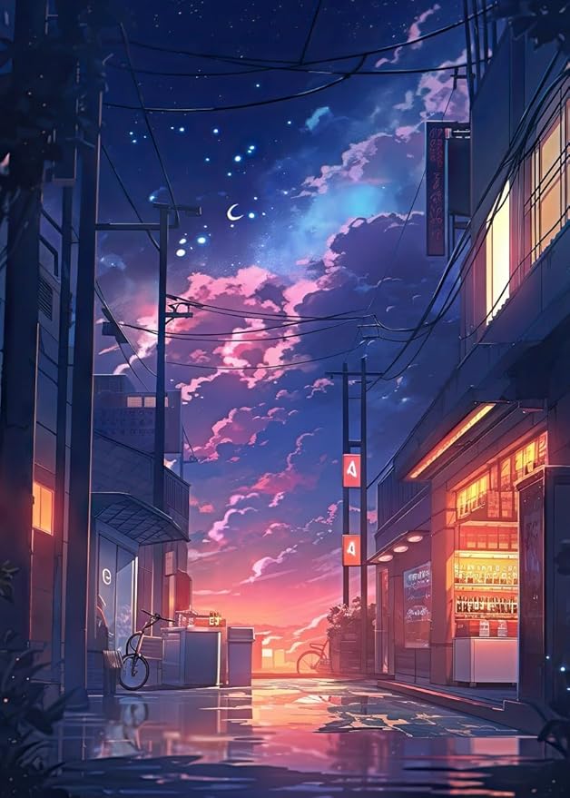 Legion Lo-Fi Anime Puzzle with Poster | 1000 Piece Jigsaw Puzzle for Teens and Adults | 70cm x 50cm | Hilltop Shop