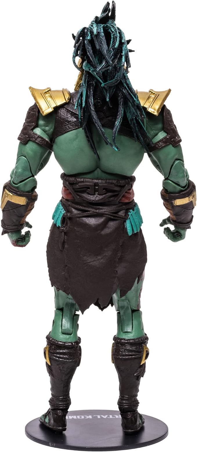 McFarlane Toys Mortal Kombat Kotal Kahn (Bloody) 7" Action Figure with Accessories