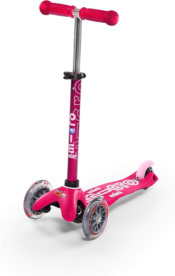 Micro Kickboard - Mini Deluxe - Three Wheeled, Lean-to-Steer Swiss-Designed Micro Scooter