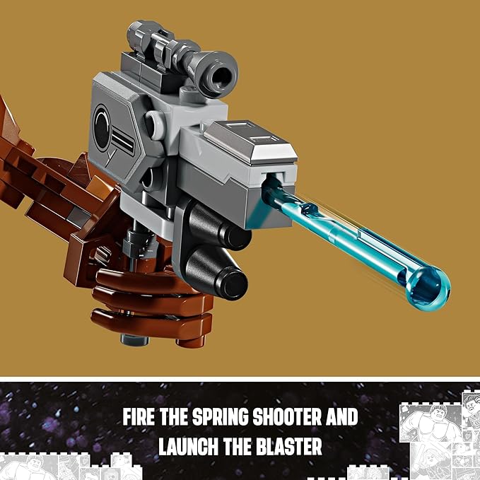 LEGO Marvel Rocket & Baby Groot Minifigure, Guardians of The Galaxy Inspired Marvel Toy for Kids, Buildable Action Figure for Play and Display, Gift for Boys and Girls Ages 10 and Up, 76282