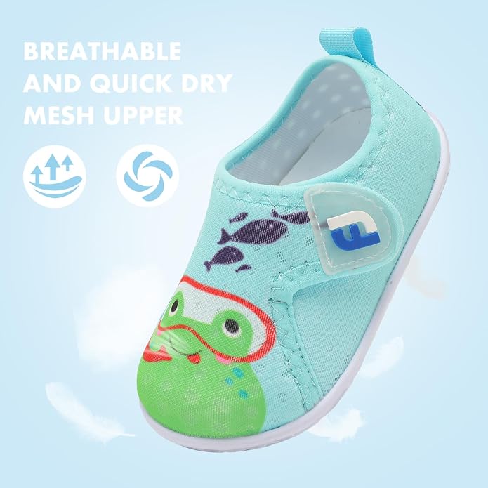 JOINFREE Baby Toddler Water Shoes Boys Girls Sandals Barefoot Kids Breathable Sneakers Shoes for Walking Running
