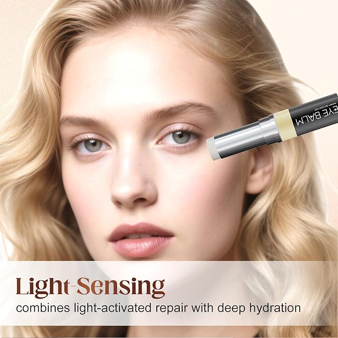 For Eye Bags, 2025 New Lightweight Retinol Eye Balm Serum for Daily Use, Gentle Under Eyes Treatment for Mature Skin, Eyes Moisturizer for All Skin (0.04 Ounce (Pack of 1), 2PCS)