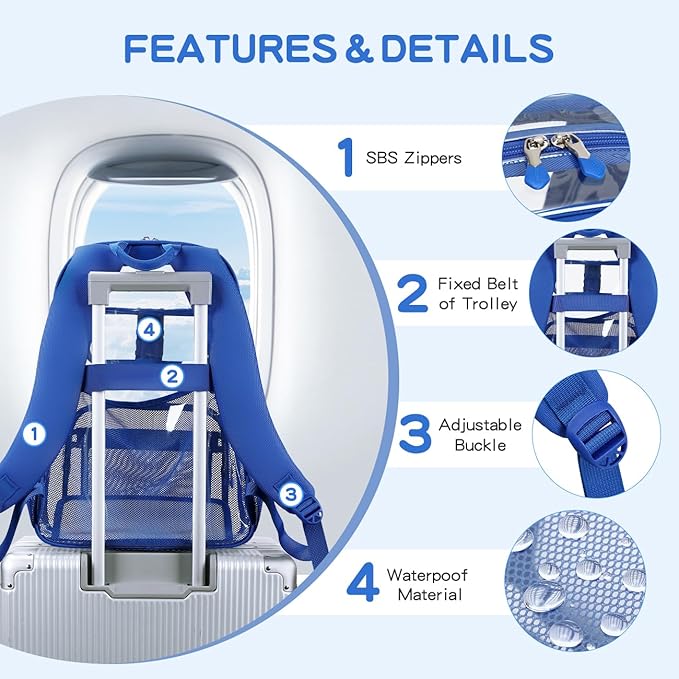 Cusangel Clear Large Backpack for School,16in Heavy Duty Clear BookBag,TPU Large Capacity See Through Backpack for Stadiums,Concerts,Plastic transparente para mujer for 8Age+ Boys Girls