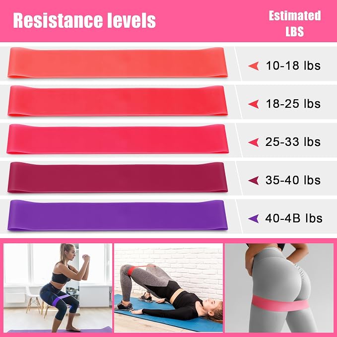 Silipull 10 Pcs Pilates Ring Blocks Set for Women Home Yoga Equipment Accessories Pilates Ring Circle and Ball Workouts Gift Include Ball Yoga Circle Resistance Bands Block Straps Gym Bag