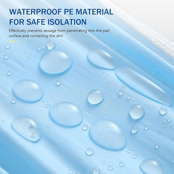 Elastic Large Size Disposable Toilet Seat Covers for Travel,20 Pack Waterproof Toilet Seat Covers for Bathroom,Fit for V/U/O/Square Shape Toilet,Individually Wrapped (4 colors)