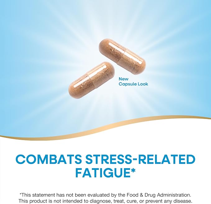 Nature's Way Fatigued to Fantastic! Adrenal Stress End, Stress-Related Fatigue Support*, 60 Count