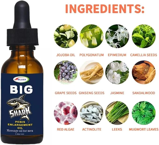 Men's Enlargement Oil, Enlarge Massage for Male 10ml (F360-BIG Oil) (4)