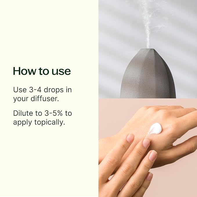 Plant Therapy Energy Essential Oil Blend 10 mL (1/3 oz) 100% Pure, Undiluted, Aromatherapy, Refreshing, Natural Energy Blend with Citrus and Peppermint