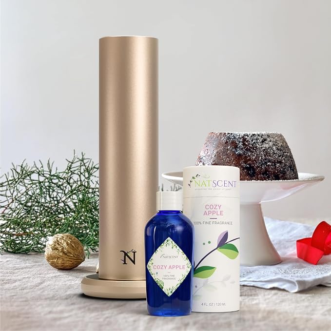Cozy Apple Essential Oils for Diffusers for Home, Nature-derived Fall Essential Oils, Long-Lasting & Family-Friendly Diffuser Oils Scents, IFRA Certified, Cold Air & Ultrasonic - 4 oz