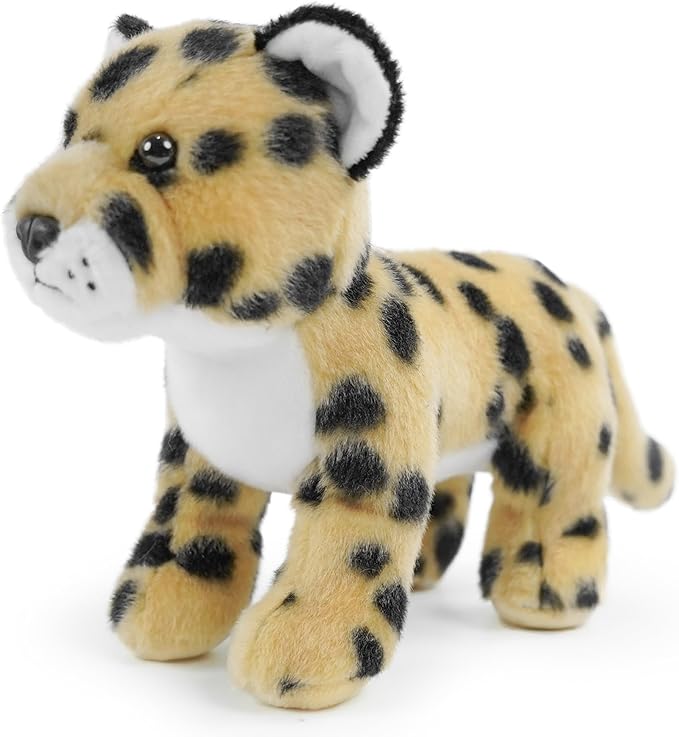 Stuffed Animals Toy Farm Animals 8 INCH,Plushies Stuffed Animals for Girls Plush Toys Little Stuffed Animal, Cute Stuffed Animal Plush Toy for Boy Girls (Standing Leopard)