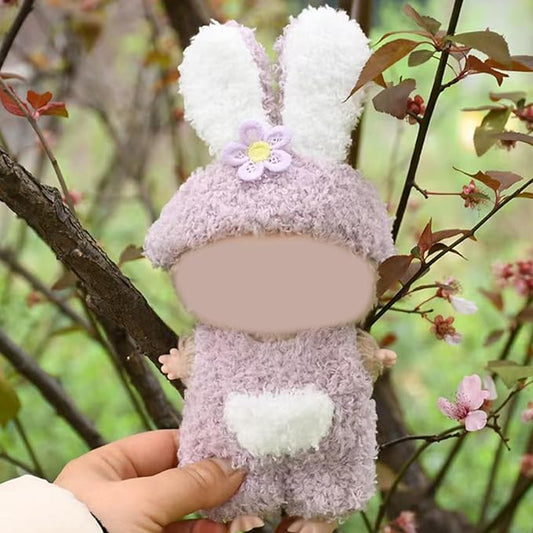 Clothes for 17cm Dolls Cute Animal Clothes Accessories, FashionOutfit Suitable for 6.69inch (17cm) Doll Soft Cotton Clothing Replacement(No Doll)