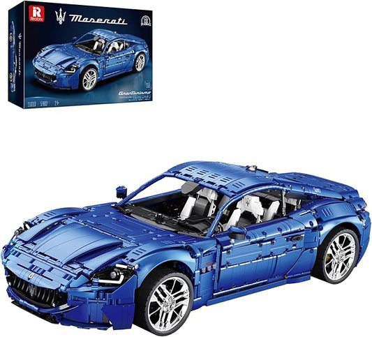 Sports Car Building Blocks Set for Adults, 1:8 Vehicle Racing Car Toy Model Building Kit for Kids, 11010, Creative Gifts for Boys Girls Adults 14+ (5480PCS)