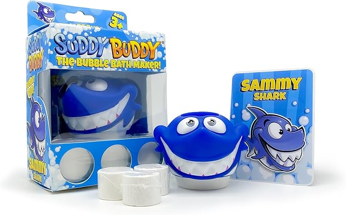 Suddy Buddy® Super Bubble Drop Refills by Zompers, Bubble Bath Toy, Fun & Bubbly Bath That Kids Enjoy, for Kid 3+, 9 Count