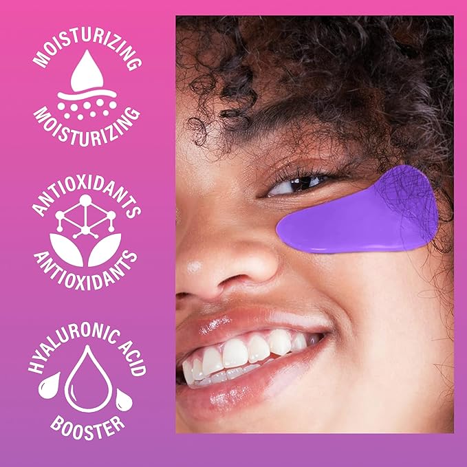 Generation Skin Eye Patches for Dark Circles and Puffiness, Under Eye Mask with Hyaluronic Acid and Kakadu Plum, Vegan and Cruelty-Free Under Eye Patches, Kakadu Plum Eye Masks, 5-Pack