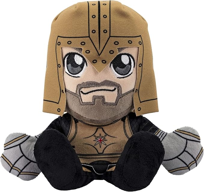 Bleacher Creatures Vegas Golden Knights 8" Kuricha Mascot Sitting Plush - Soft Chibi Inspired Mascot