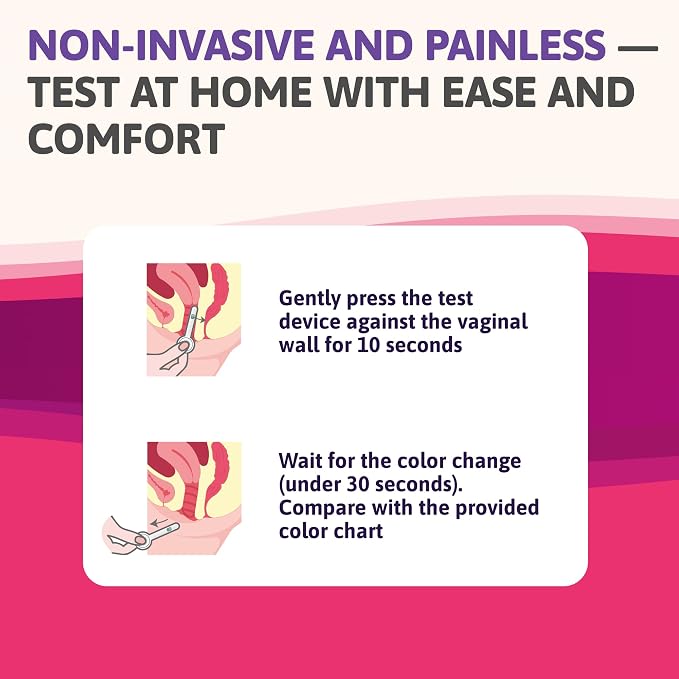 Exploro Vaginal pH Test for Women, Easy-Read Balance Strips, 2 Count | Quick Feminine Wellness Check at Home, Accurate Color Chart Results in 15 Seconds, Gentle, Discreet and Simple to Use