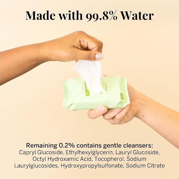Pixie Feminine Wipes - On The Go Public Bathroom Wipes for Feminine Care - Safe On Period Cups & Menstrual Discs - Biodegradable, Flushable, pH Balanced & Unscented Menstrual Cup Wipes (20 Count)