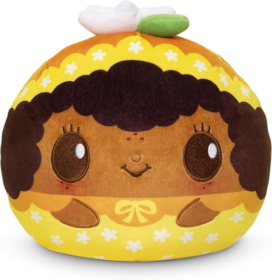 TeeTurtle Strawberry Shortcake Scented Reversible Plush - Orange Blossom and Marmalade - Cute Kawaii 6" Orange Scented Plushie