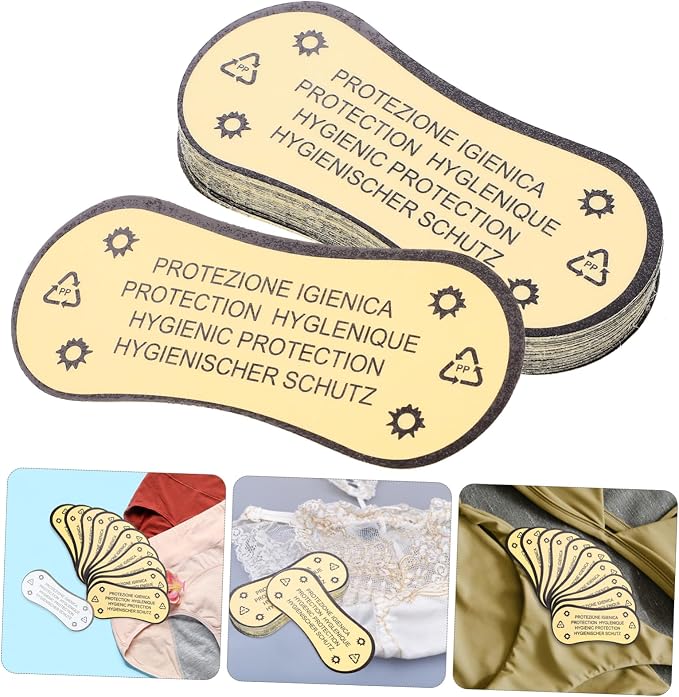 Sticky Underwear Sticker Set for Women Protective Swimwear Liner Adhesive Lingerie Panty Liner Stickers