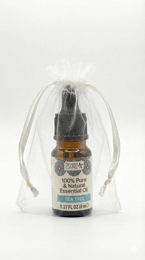 100% Pure & Natural Essential Oil, Aromatherapy and Skin Care, 0.27 fl oz (Tea Tree)