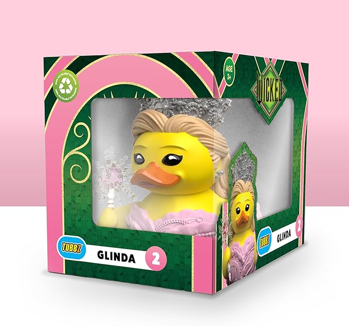 TUBBZ Boxed: Wicked - Glinda Upland Cosplaying Rubber Duck Vinyl Figure