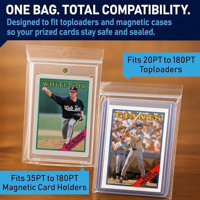 Invested Alliance Resealable Set Team Bags for Trading Cards | Ultra, TCG, Baseball, Sports Card Team Bags Sleeves. Fits Top loaders, Magnetic & Semi Rigid Holders. High Clarity Sleeves.