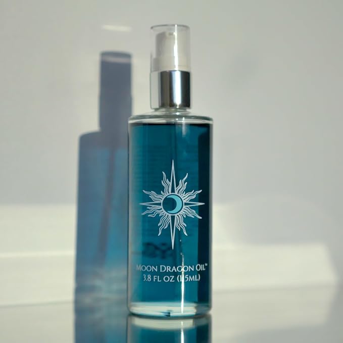 Moon Dragon Oil™ - Massage Oil with Blue Tansy and Arnica by Dr. Brenda Mondragon D.C