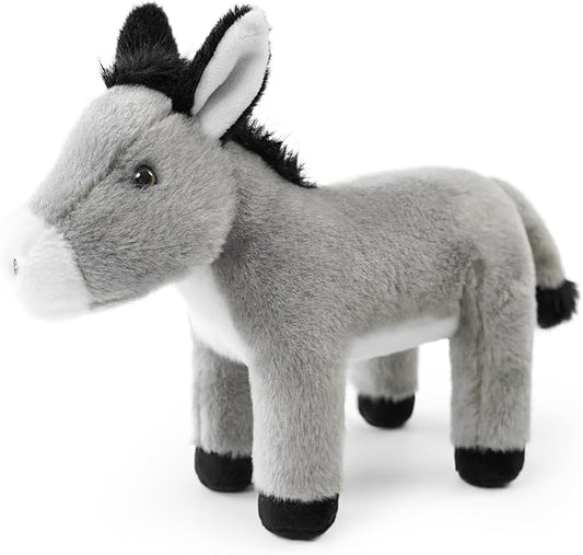 Stuffed Animals Toy Farm Animals 8 INCH,Plushies Stuffed Animals for Girls Plush Toys Little Stuffed Animal, Cute Stuffed Animal Plush Toy for Boy Girls (Standing Donkeys)