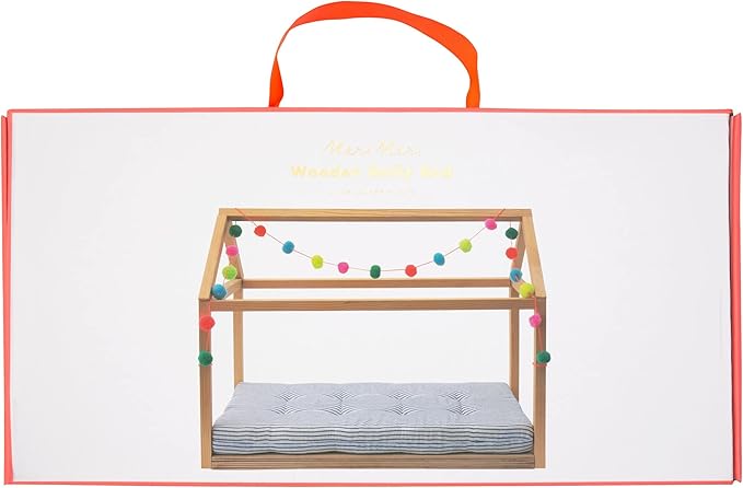 Meri Meri Wooden Bed Dolly Accessory (Pack of 1)