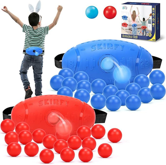 Skirfy Party Shaking Swing Balls Game Set for Kids Adults,Backyard Family Toy with 40 Balls, Birthday Halloween Games Outdoors Indoors Bachelorette Party Games for Boys and Girls Age 5 6 7 8 9+