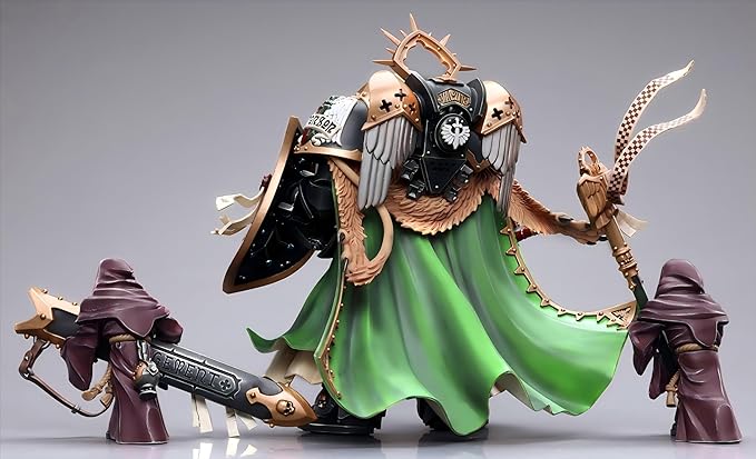 JOYTOY Warhammer 40K 1/18 Action Figures - Dark Angels Primarch Lion El'Jonson Perfect for Collectors & Decor - Ideal Gift for Birthdays - Christmas/Character Figure - JT7882