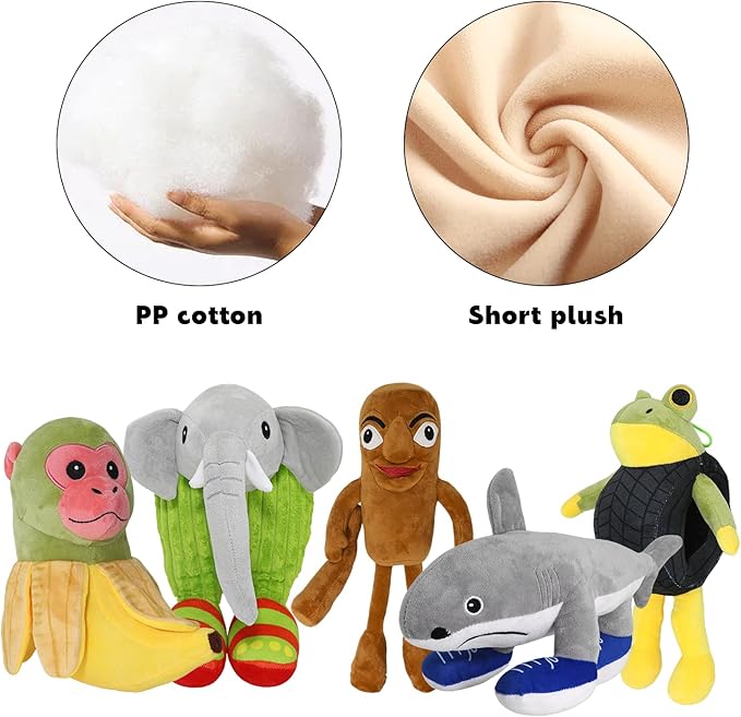 Italian Brainrot Inspired Plush Toy 14 Inches Tung Tung Tung Sahur Plush Soft Stuffed Meme Dolls for Collectors, Aesthetic Décor & Funny Gift Ideas