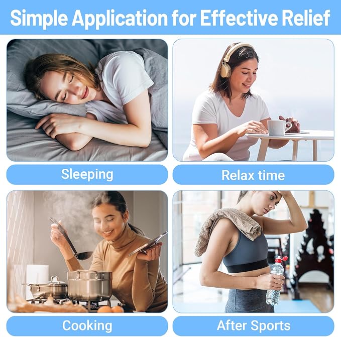 2 Pcs Castor Oil Pack Reusable Organic Castor Oil Pack Wrap Kit for Knees Legs Arms Adjustable Castors Oils Compress Pad, Anti-Oils Leak Design