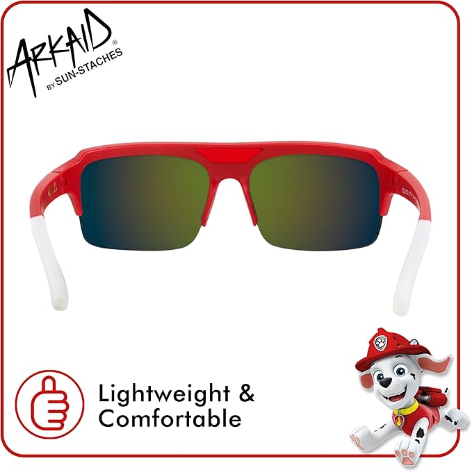 ARKAID PAW Patrol Boys Sunglasses | Chase, Marshall and Rubble | Safe UV400 | One Size Fits Most Kids