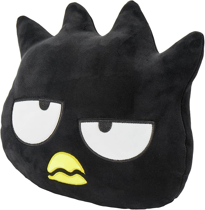 Northwest Sanrio Badtz-Maru Cloud Pillow 12" – Plush Stuffed Pillow, Cartoon Character Throw Pillow, Bedroom Decor, Gift for Fans