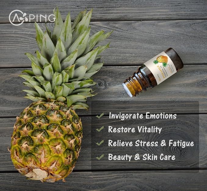 CoconutVanilla, Mango, Pineapple Essential Oil Set, 3x10ML Organic 100% Pure Plant Oil for Diffuser, Aroma, Spa, Massage, Yoga, Perfume,